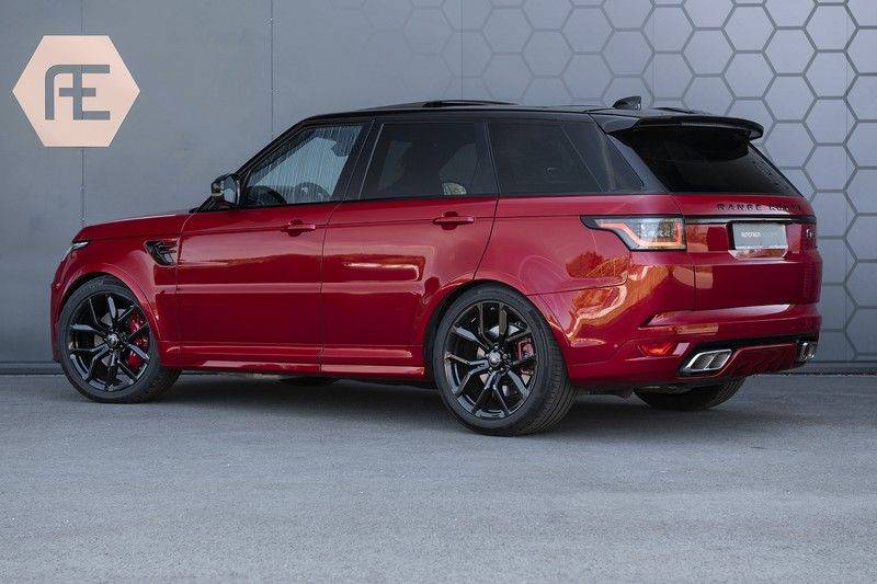 Land Rover Range Rover Sport SVR 5.0 V8 SC Meridian Reference Audio + Head Up + 360 Camera + Gekoelde/Verwarmde voorstoelen + Verwarmde  Achterbank + Carbon Motorkap Met Luchthappers + Ambianceverlichting afbeelding 3