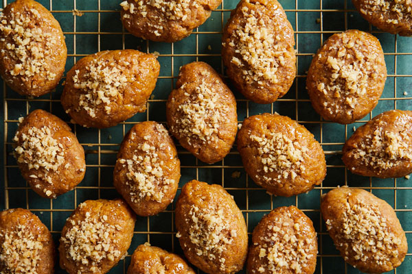 Greek Honey Walnut Cookies