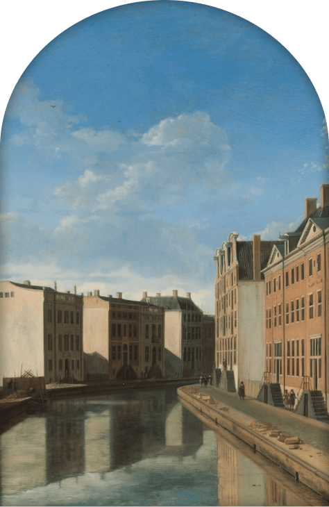 View of the Golden Bend in the Herengracht, Gerrit Adriaensz.