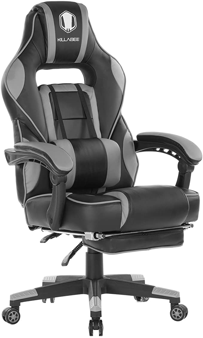 KILLABEE Massage Gaming Chair Office Swivel Recliner