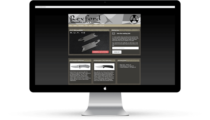 rexford knives old website