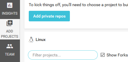 Add projects