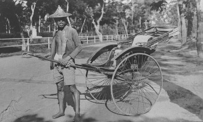 Rickshaw puller, c.1910