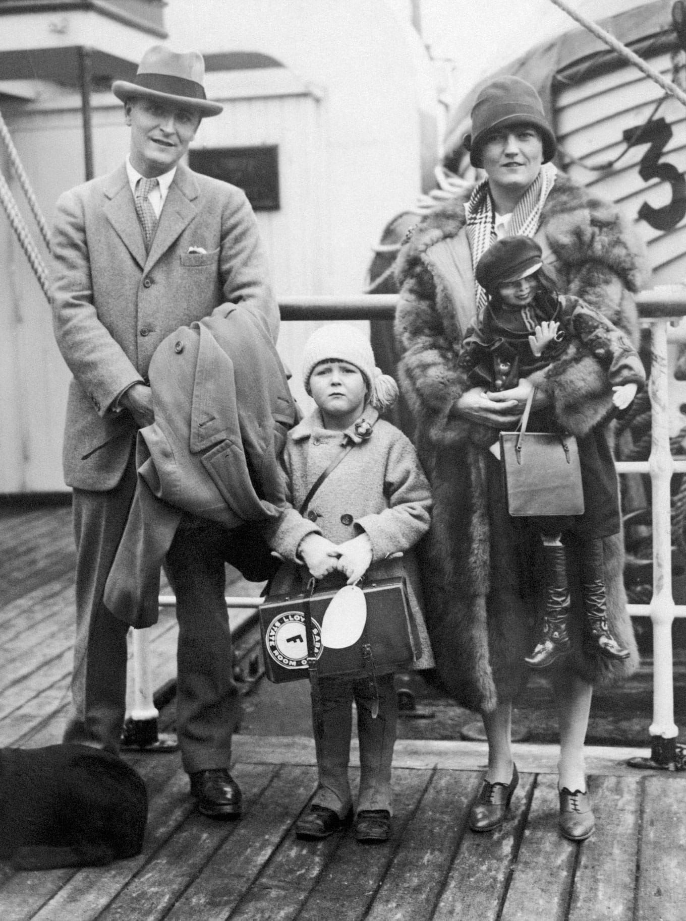 Фрэнсис Скотт, Скотти и Зельда в 1925 году. Фото: Gamma-Keystone // Getty Images