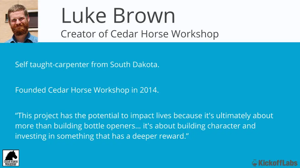 Cedar Horse Workshop Launch Story (1)