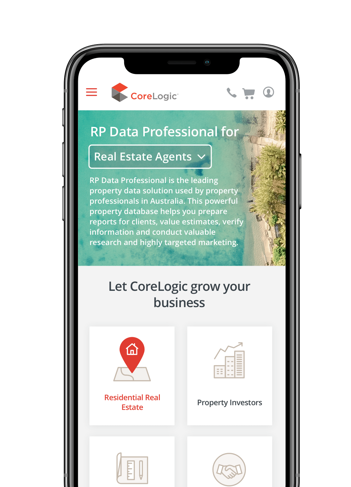 CoreLogic Screnshot