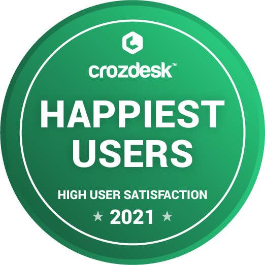 Parseur.com has the happiest users badge on Crozdesk