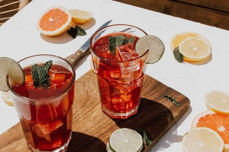 Fresh kombucha