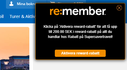 remember reward extension