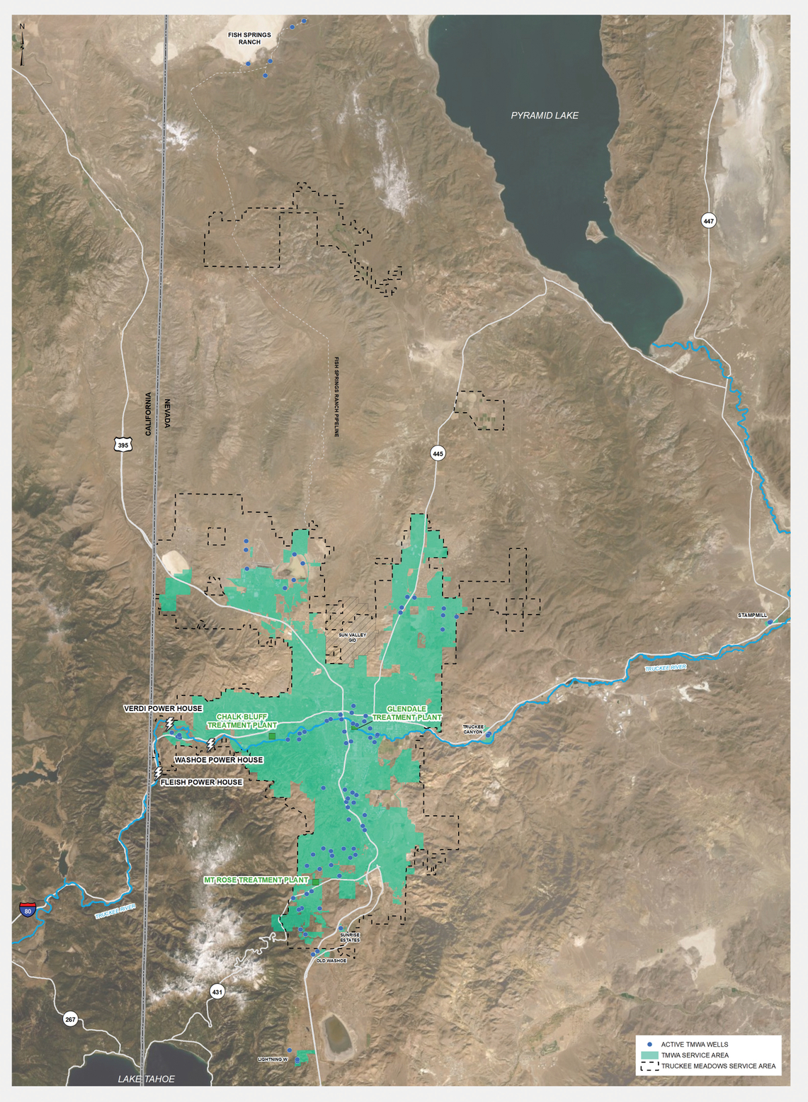 Truckee Meadows Water Authority service area overview