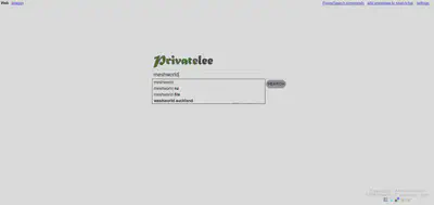 Screenshot for Privatelee - Search Engine