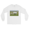 "Herd & Herd Jr." (Unisex, White Long Sleeve T-Shirt)