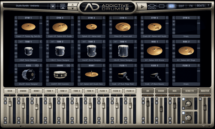 Addictive Drums 2 plugin