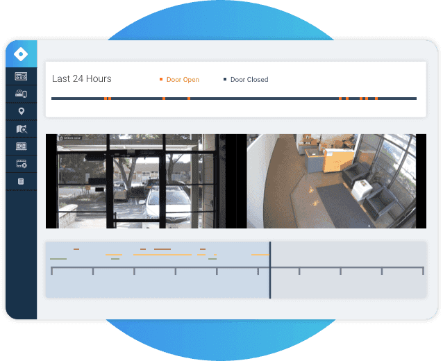 Rhombus Sytems platform showing video footage screen