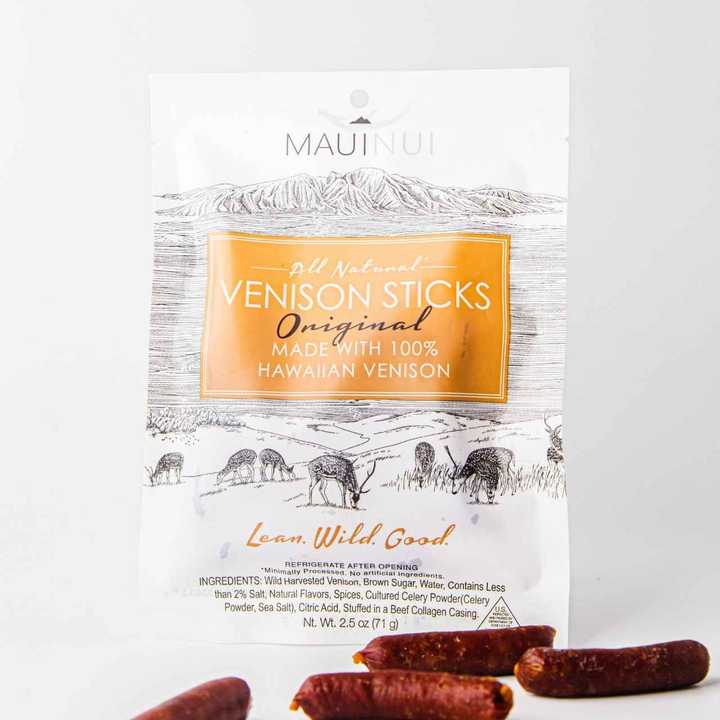 Maui Nui | All Natural Venison Sticks