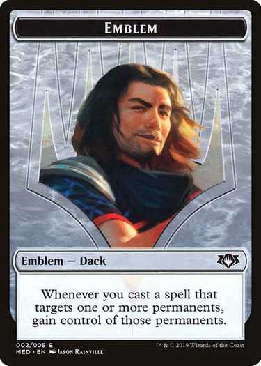 Dack Fayden Emblem | MTG.onl Tokens