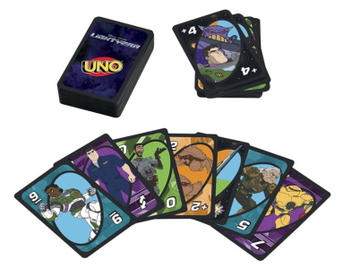 Lightyear Uno Card Images