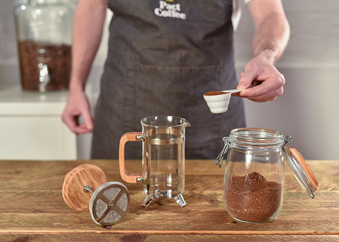 How to make cafetière coffee Pact Coffee