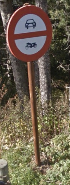 road sign