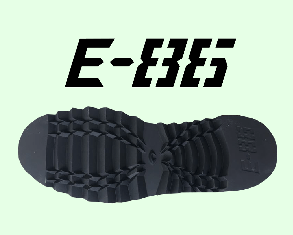 Ben Harkham's logo E-86 with shoe sole