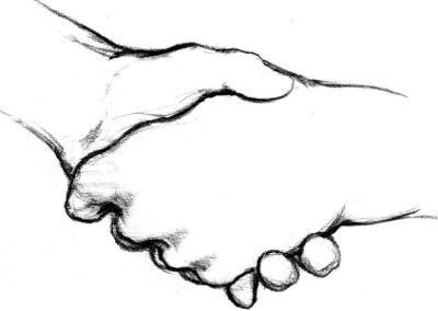 Handshake Sketch