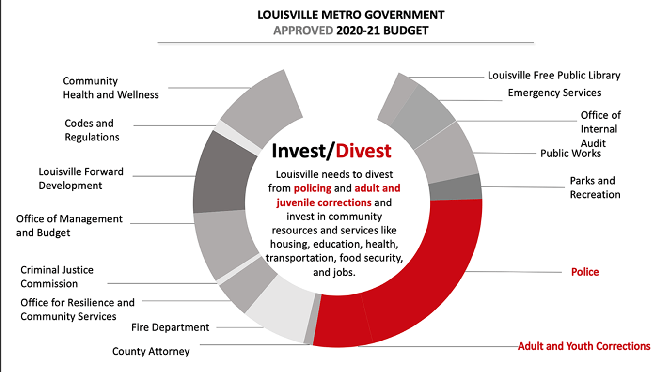 Louisville Metro Budget graph