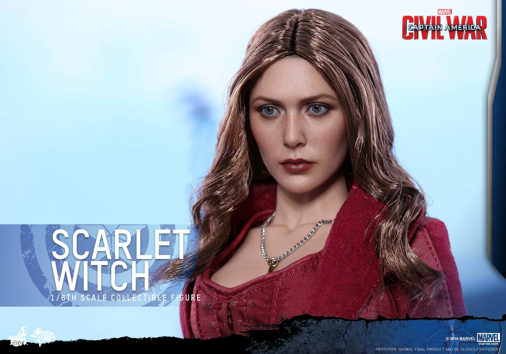 Hot Toys Captain America: Civil War MMS370 Scarlet Witch 1/6th Scale Collectible Figure Hot Toys Captain America: Civil War MMS370 Scarlet Witch 1/6th Scale Collectible Figure