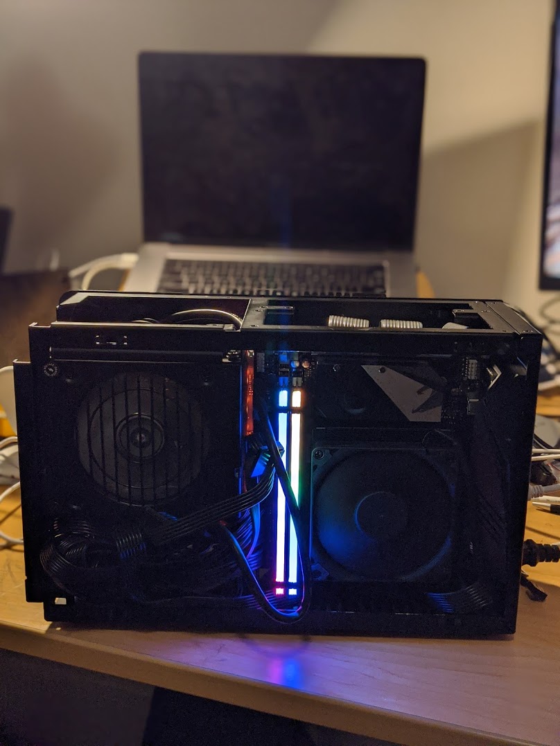 Final PC Build with the right fan
