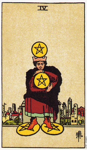 4 of Pentacles
