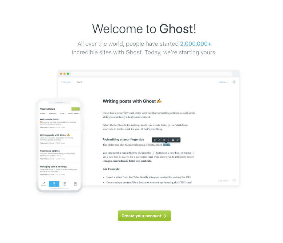 Install Ghost CMS di VPS