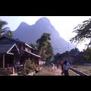 Laos Muang Ngoi Village