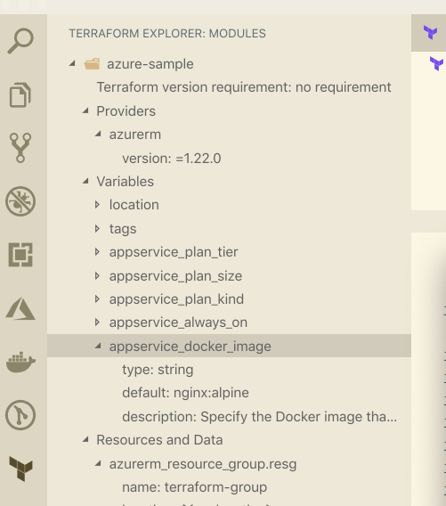 Terraform Guide for Azure - Terraform in VisualStudio Code