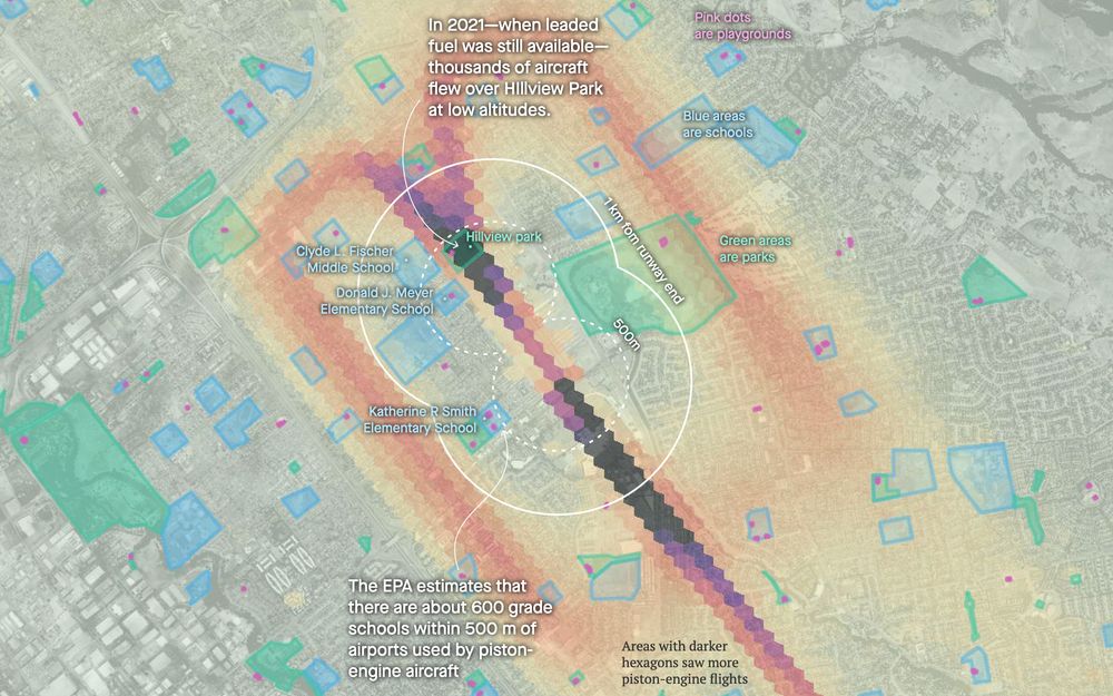 Do you live close enough to a small US airport to have lead exposure?, by Quartz