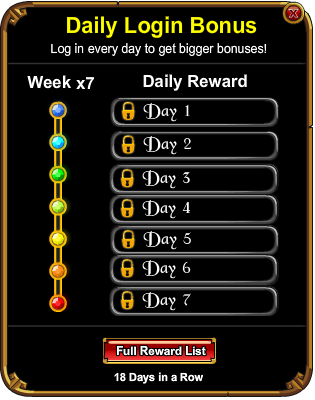 daily login