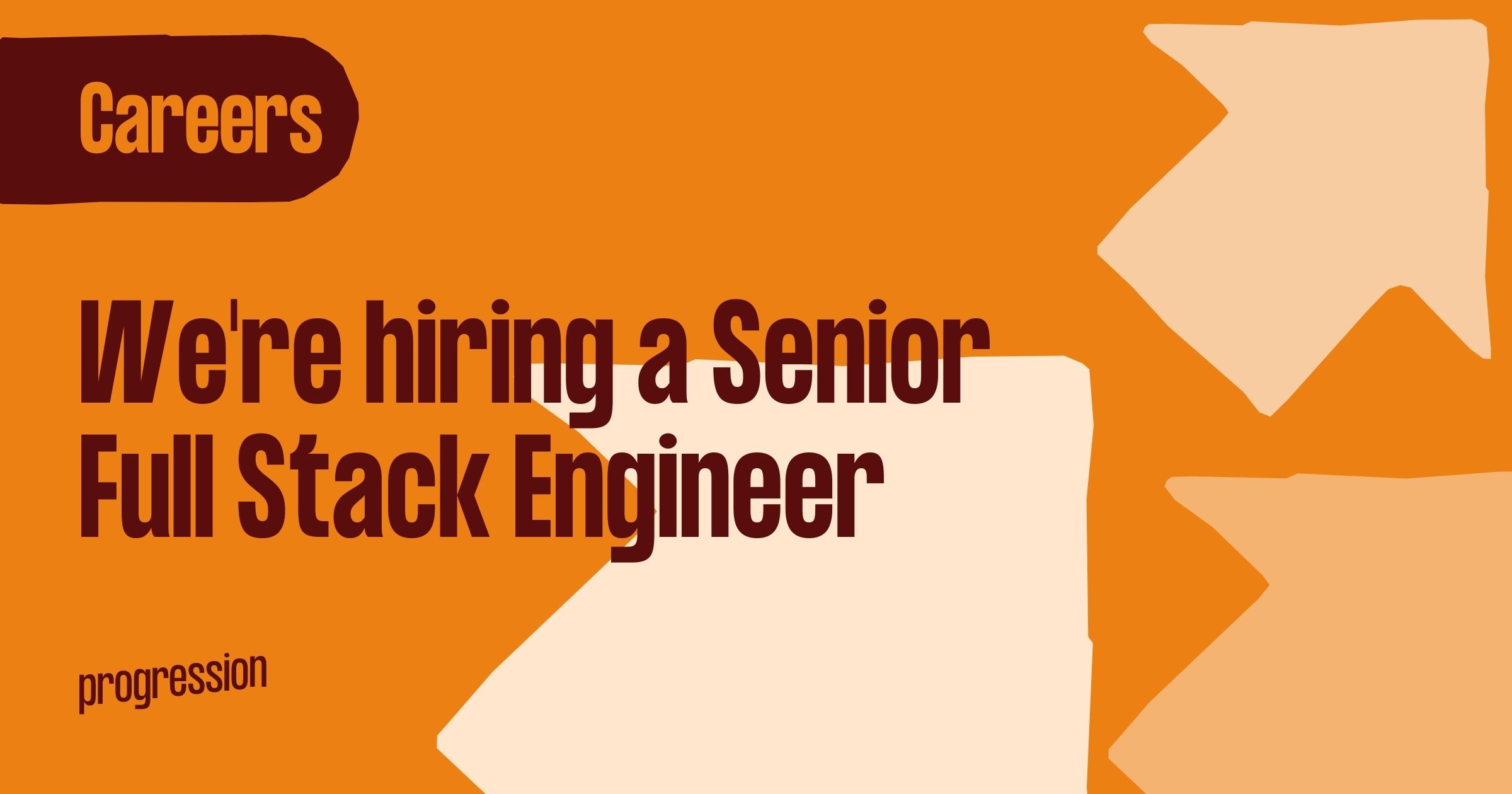 We're hiring: Senior Full Stack Engineer