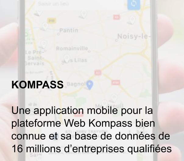 Application mobile Kompass