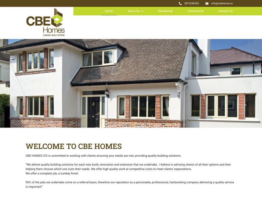 CBE Homes logo