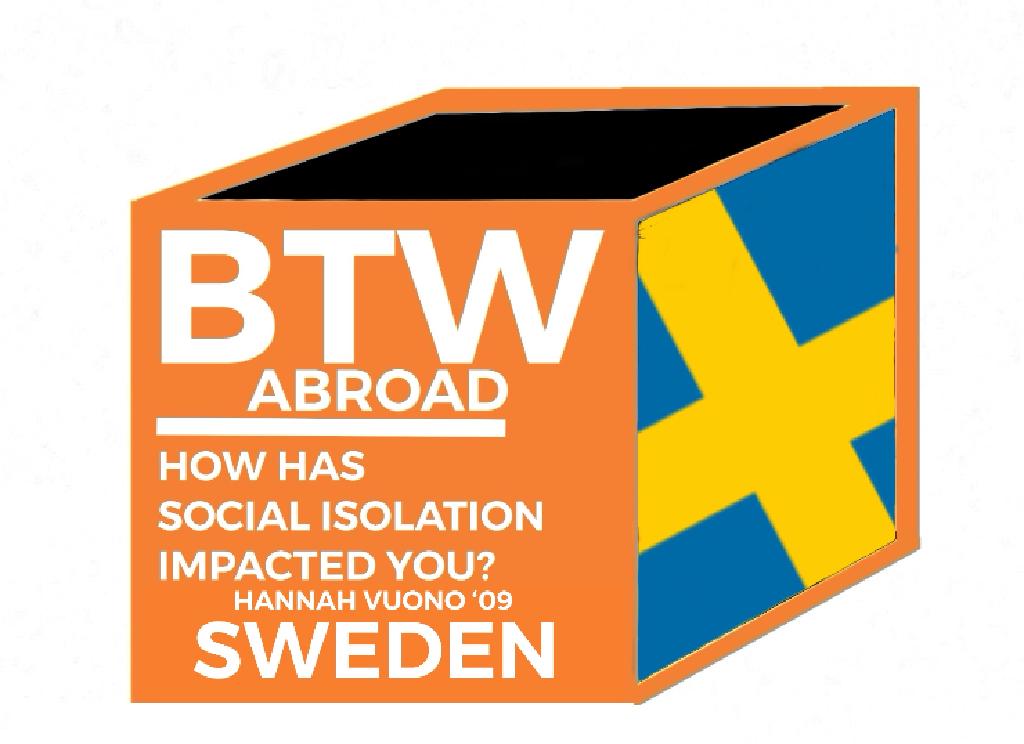 Graphic with Swedish flag