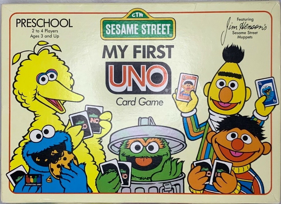 Sesame Street My First Uno (1989)