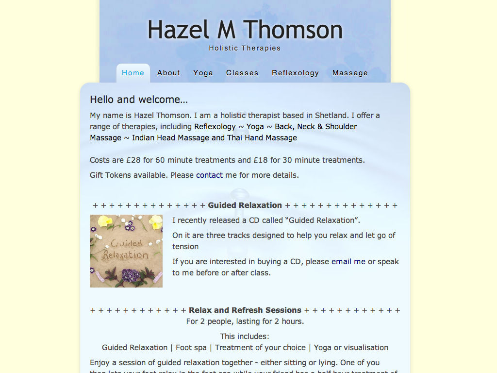 Hazel M Thomson