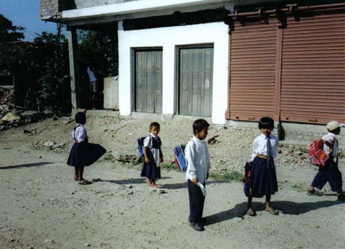 Terai school children