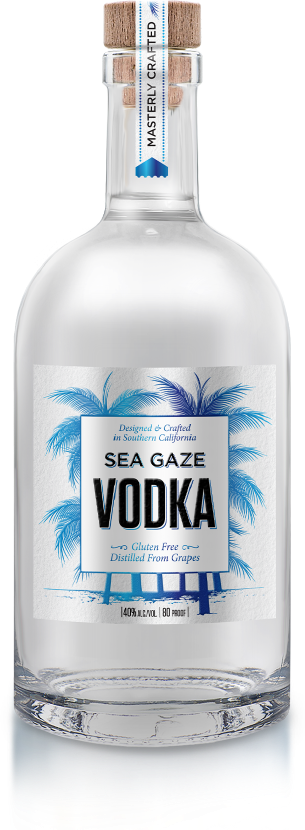Bottle of Sea Gaze Vodka