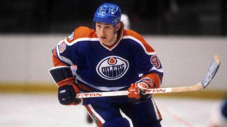 Wayne Gretzky in his element