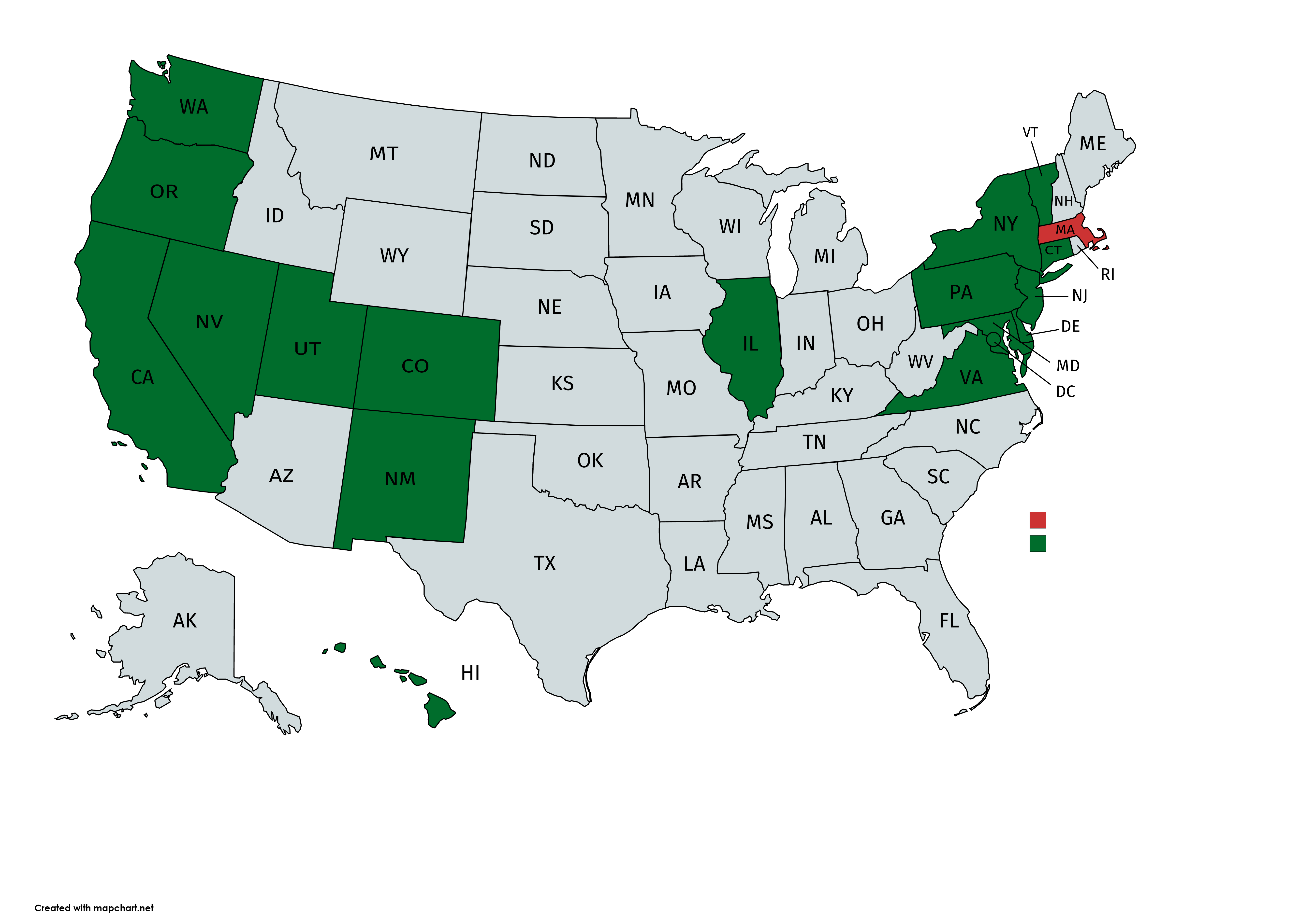 16 States & DC offer licenses to the undocumented