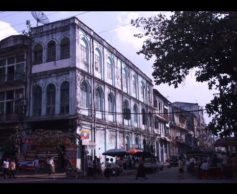 Burma Yangon Buildings 25