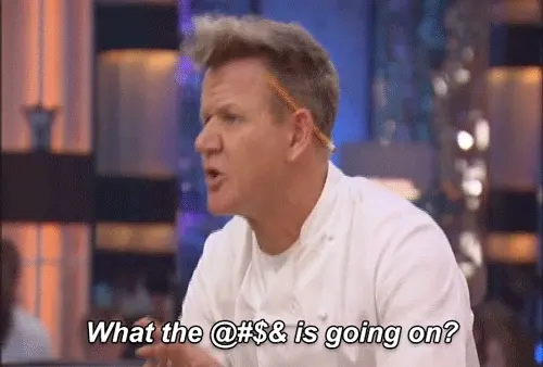 Hell's kitchen confusion GIF