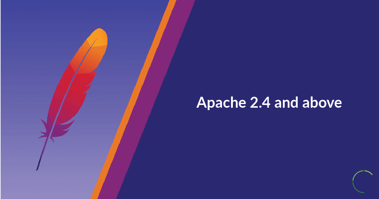 Apache 2.4 and above