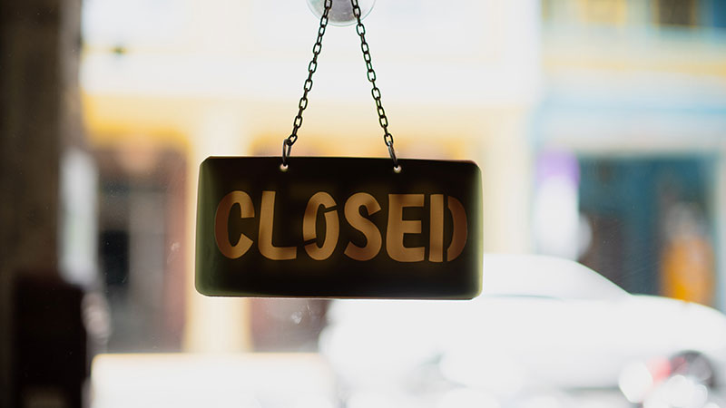 Many food businesses have closed down amid the COVID-19 pandemic, some of them closing permanently.