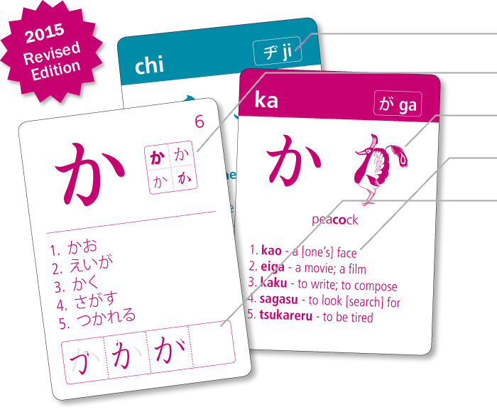 katakana flash cards print out