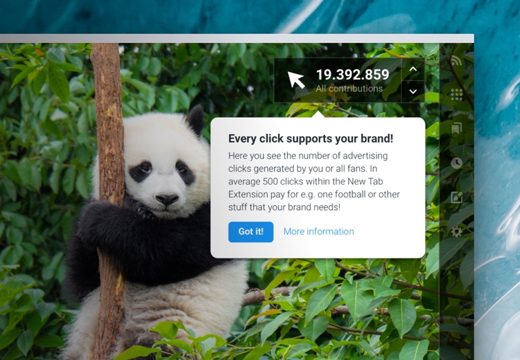 Built-in fundraising